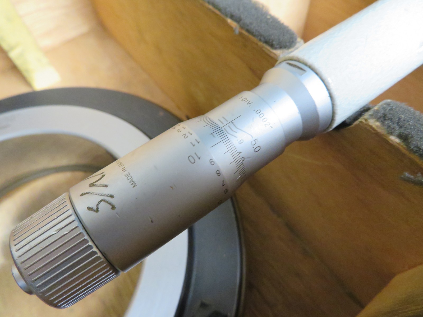 MITUTOYO 468 - Holtest 3 point Bore Inside Micrometer 4-8″/ .0002″ - QE14 - Image 5