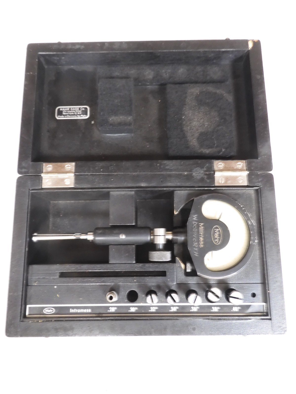 Mahr/Diatest Intramess Split Anvil Bore Gage Set - .28-.40"/.00005" - QB76