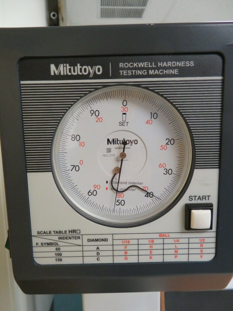 Mitutoyo HR200 Analog Regular Rockwell Hardness Tester HR210MR