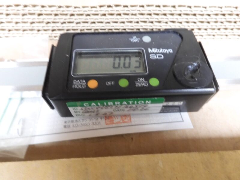 Mitutoyo SD-24 572-214 - 24" Absolute Digimatic Linear Scale - QA14 - Image 3