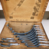 Mitutoyo - model 103 - 0-12" - English Outside Micrometer Set - PU8