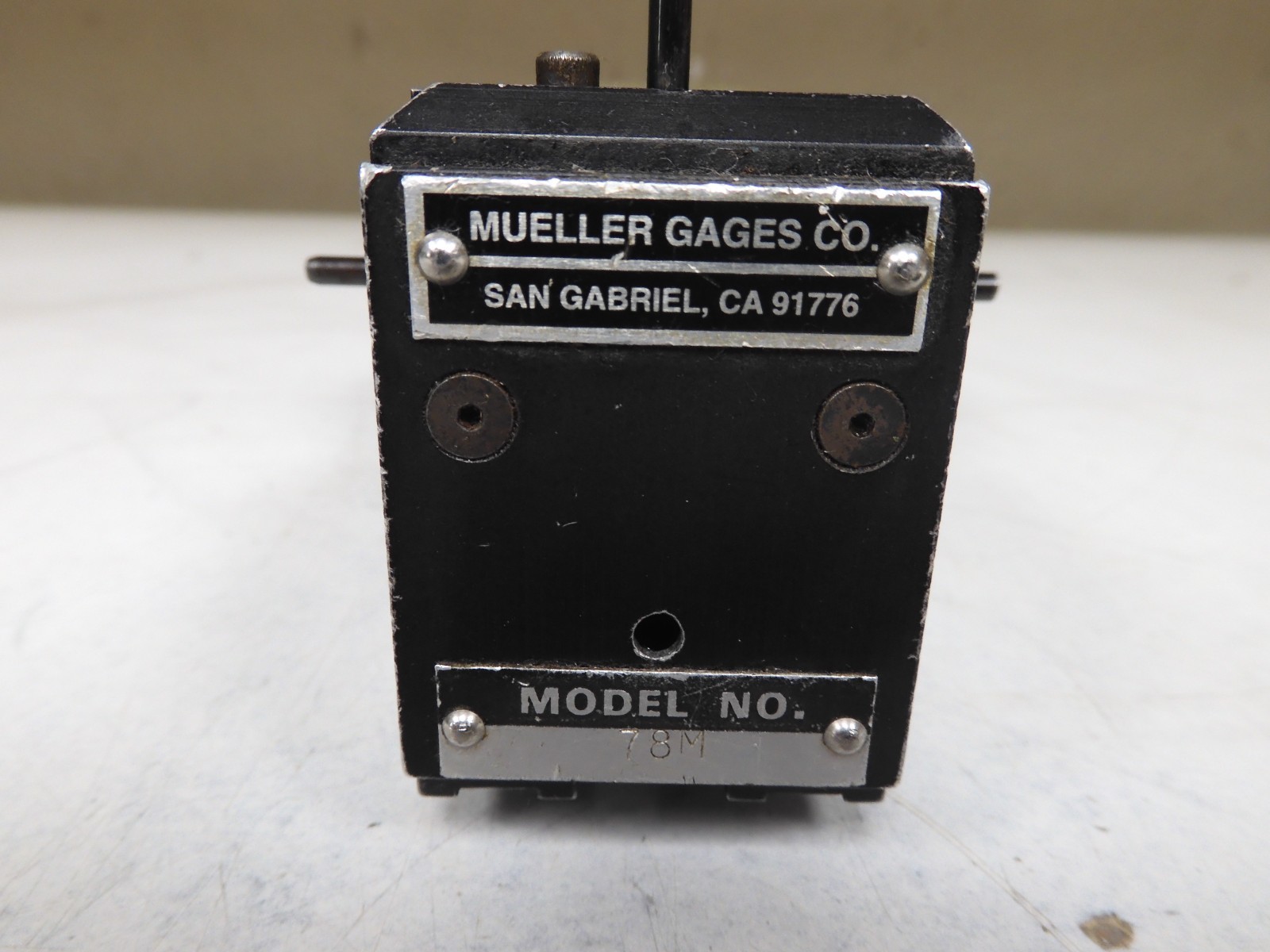 Mueller Gage - 78m - Range: 1/32"-9 5/16"/.0001" Shallow Diameter Gage - QF32 - Image 5