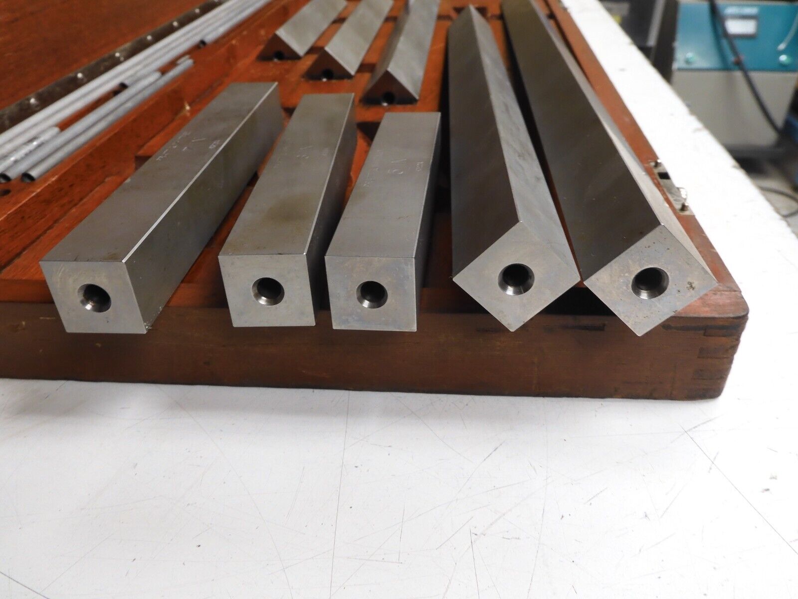 Pratt & Whitney Gage Large/Long Gage Block Set 5"20" PJ39