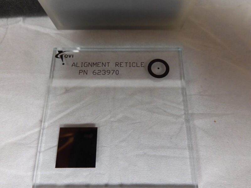 QVI/OGP - model 623970 - Calibration/Alignment Reticle in case - PZ71 - Image 3