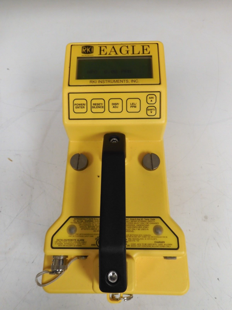 RKI Instruments Eagle Type 124 Gas Analyzer PD64 Bullseye