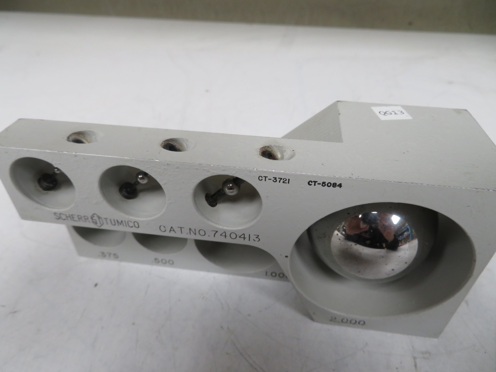 Scherr Tumico CT 740413 Optical Comparator Calibration Magnification QG13