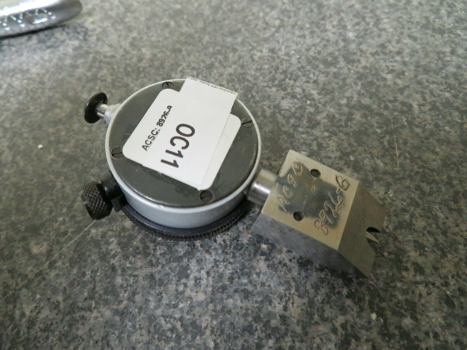 Starrett 643 Dial Depth Gage Knife 0.125" Range, 0250 Dial, .0005