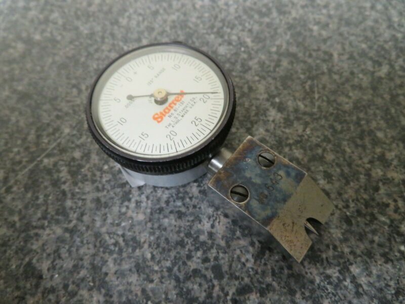 Starrett 643 Dial Depth Gage Knife 0.125" Range, 0250 Dial, .0005