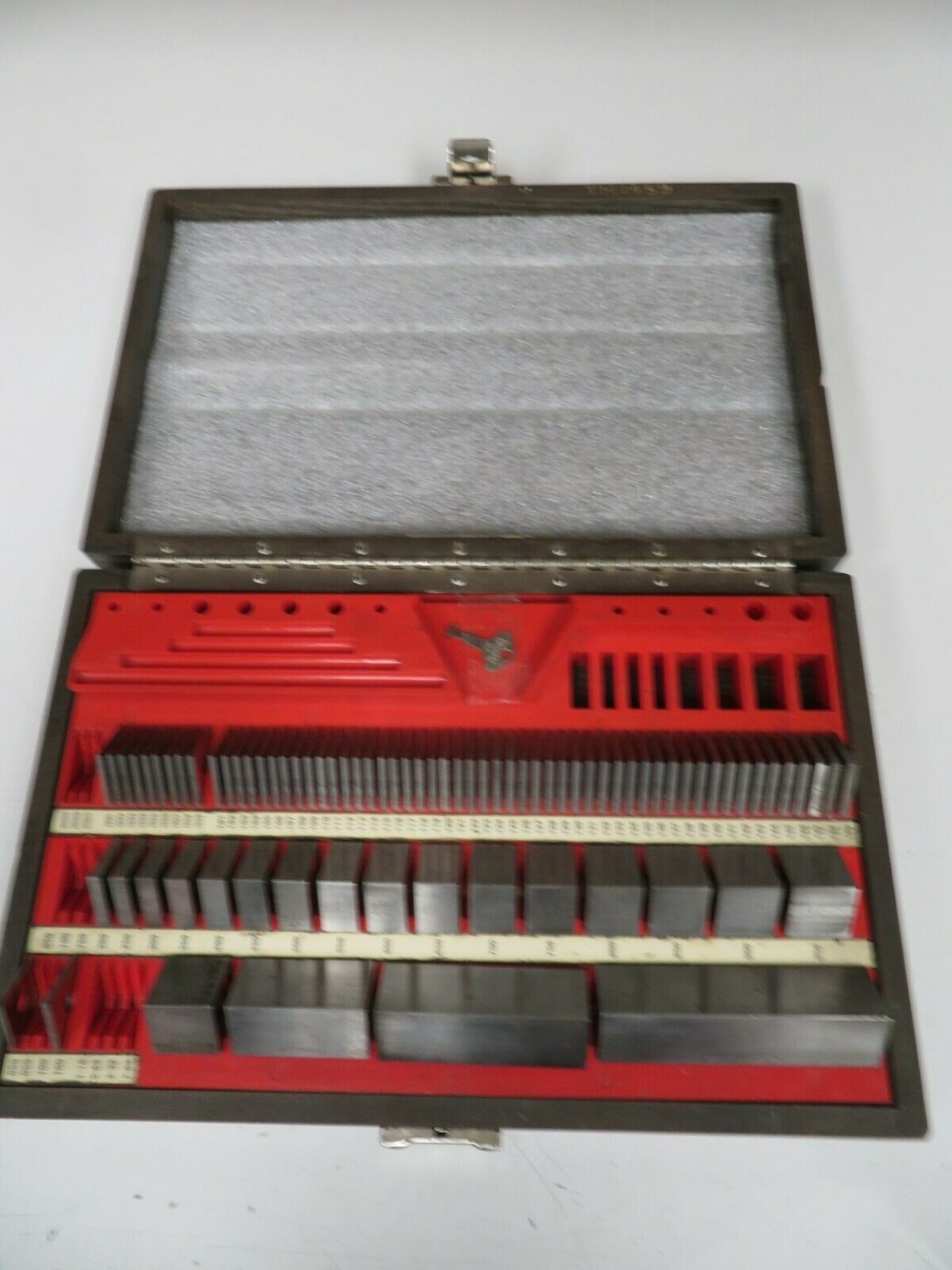 Starrett Webber (Inches) Gage Block Set 80 Pcs. Square Steel Set