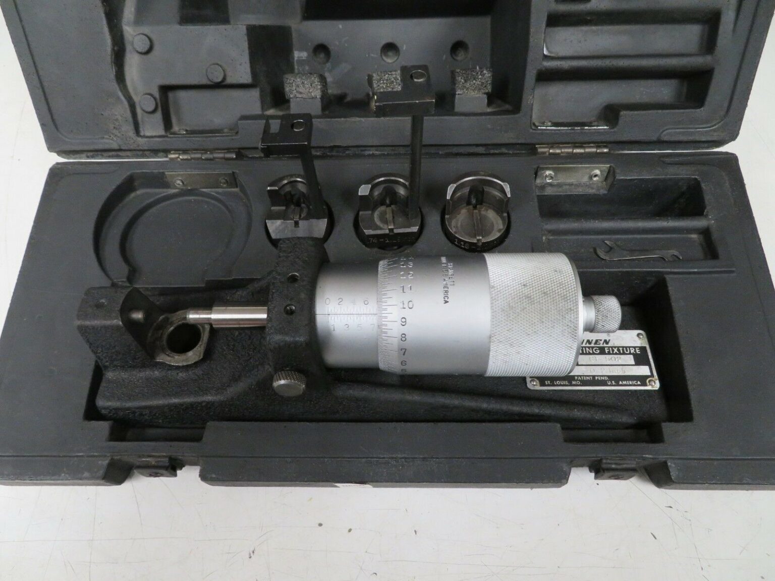 Sunnen CF502 02" Bore Gage Setting Fixture .0001" NG47 Bullseye