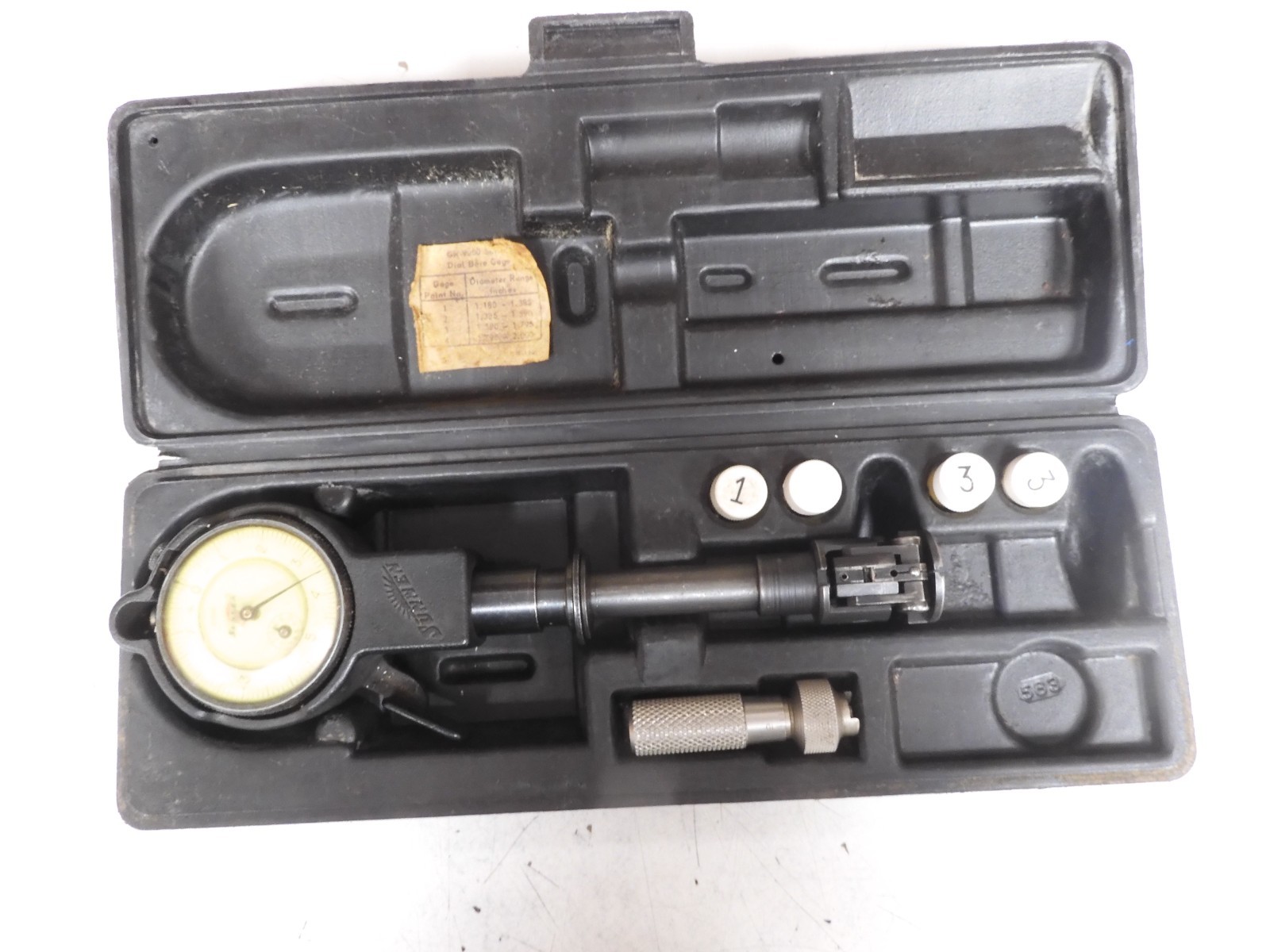 Sunnen Dial Bore Gage - GR-9000 - 1.180-2.00" /.0001" 6" depth 4 Tips - QD50