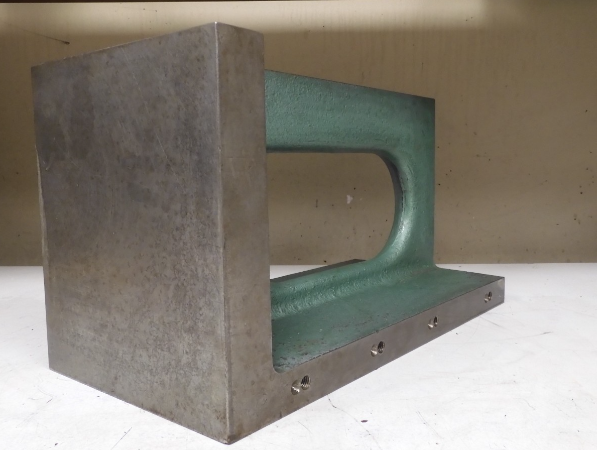 Taft Pierce Metrology 9" x 16" x 8" - Universal Right Angle Iron Ground - QJ10