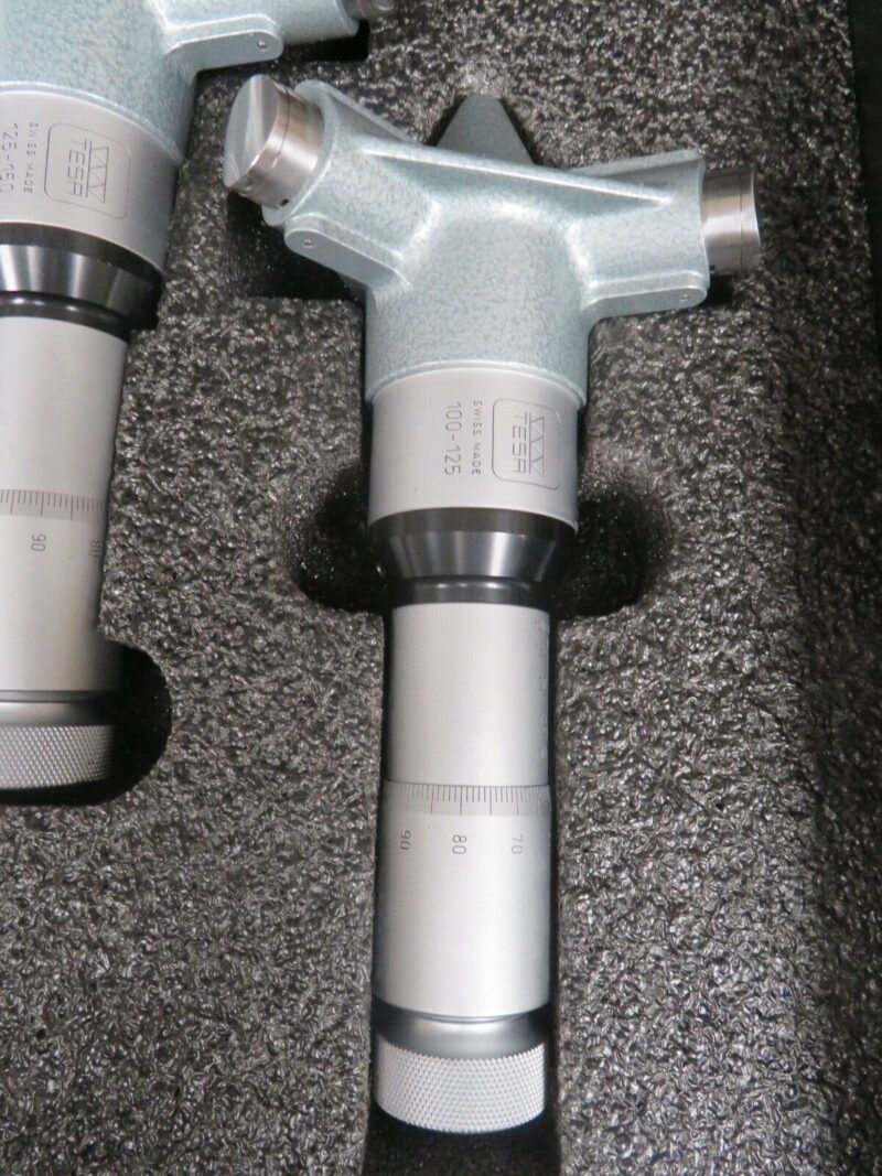 Tesa Intrimik/Bore Micrometer/Trimicrometer Set Metric 100200