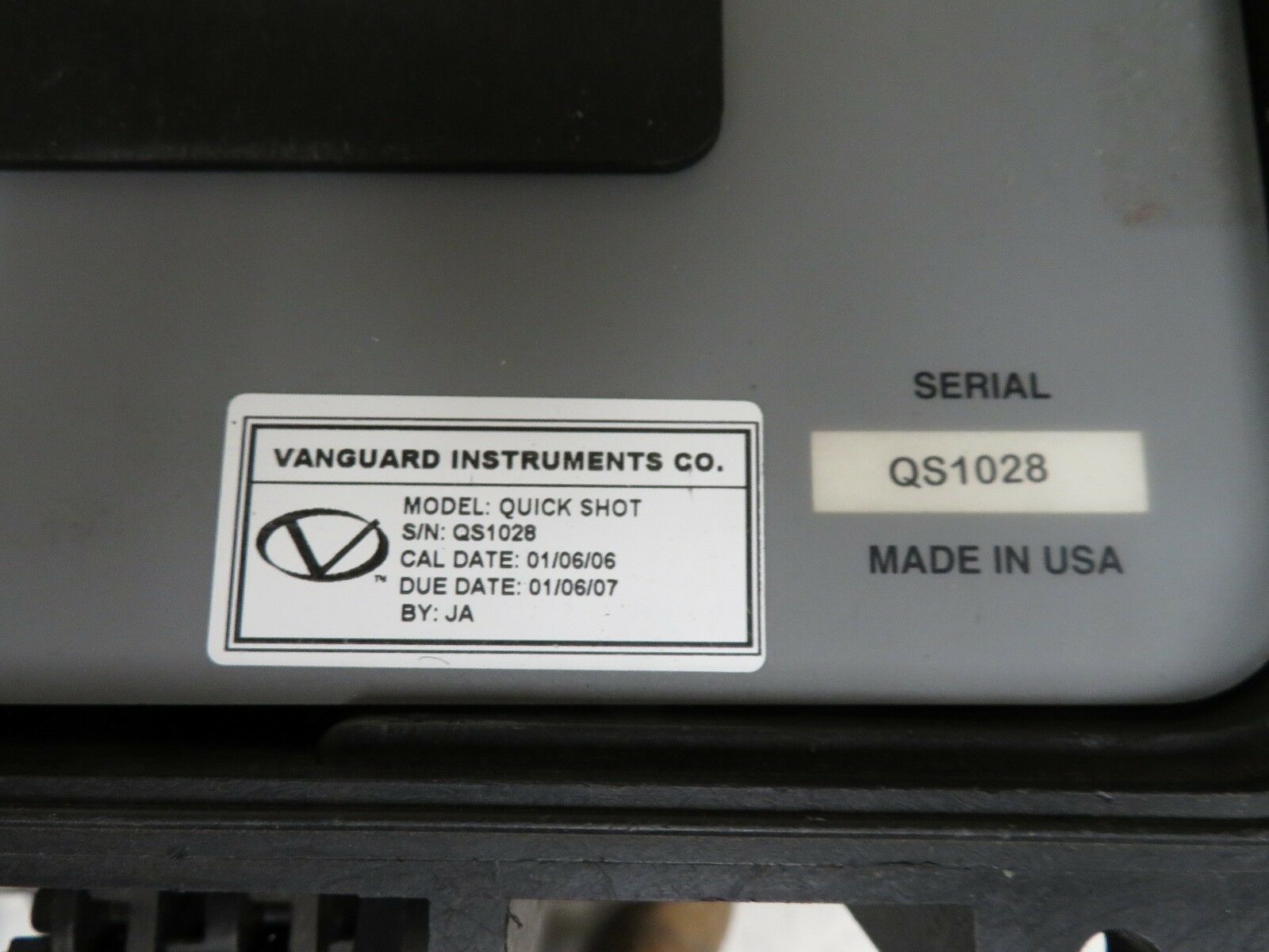 Vanguard Instruments QuickShot Digital Circuit Breaker Analyzer w