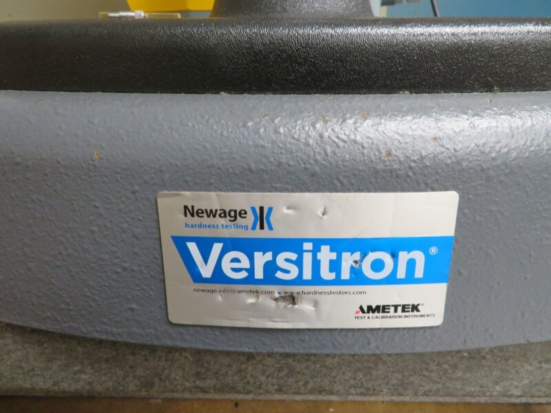 Ametek Newage Versitron Regular Rockwell hardness Tester w/ Automatic Test Cal'd - Image 8