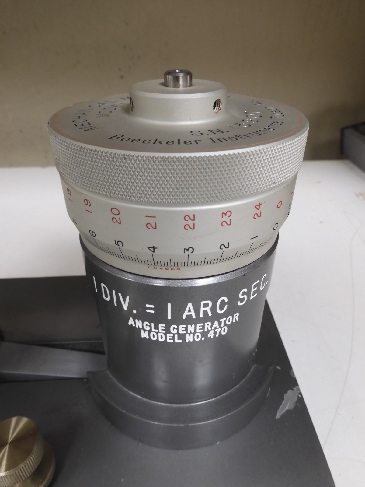 Brunson Instrument Co. - model 470 - Angle Generator - PARTS/REPAIR - QF20 - Image 5