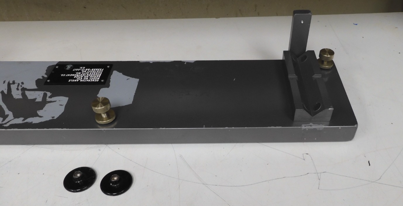 Brunson Instrument Co. - model 470 - Angle Generator - PARTS/REPAIR - QF20 - Image 7