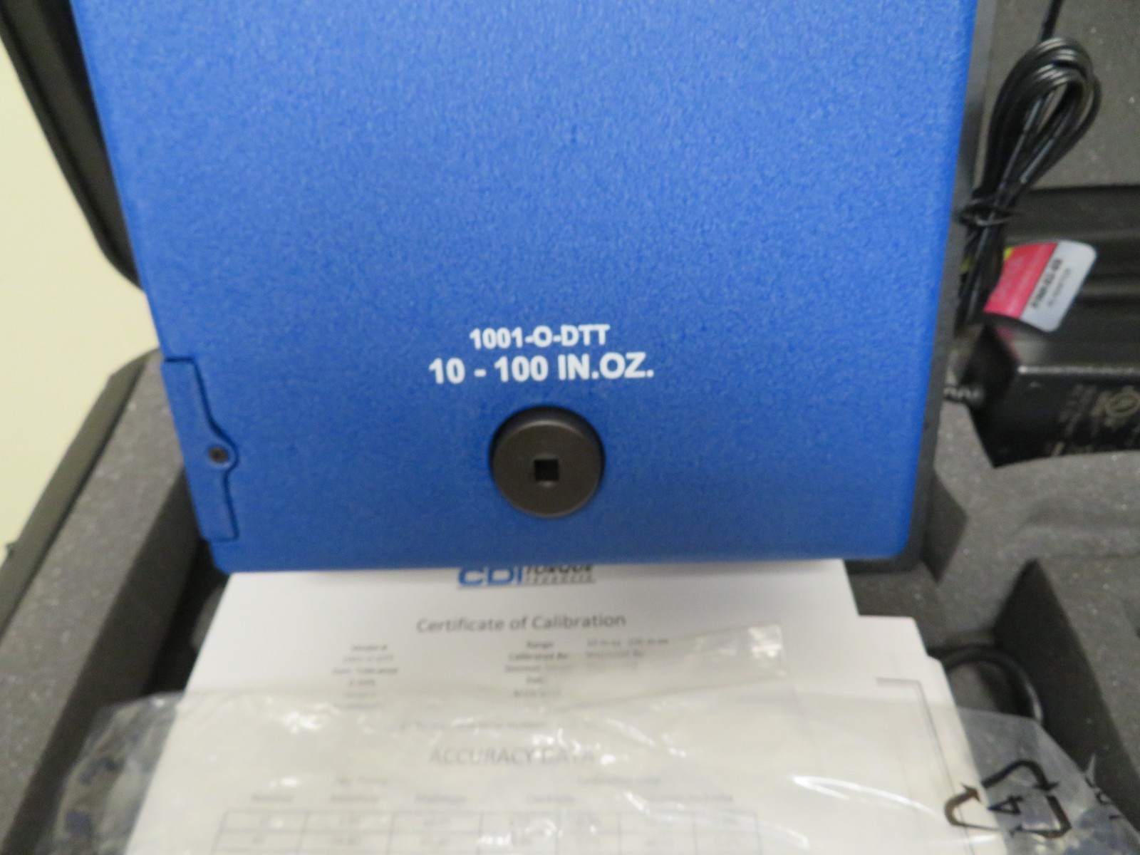 CDI/Snap-On - mdl 1001-I-DTT - Electronic Torque Tester 10-100 in/oz - QE30 - Image 4