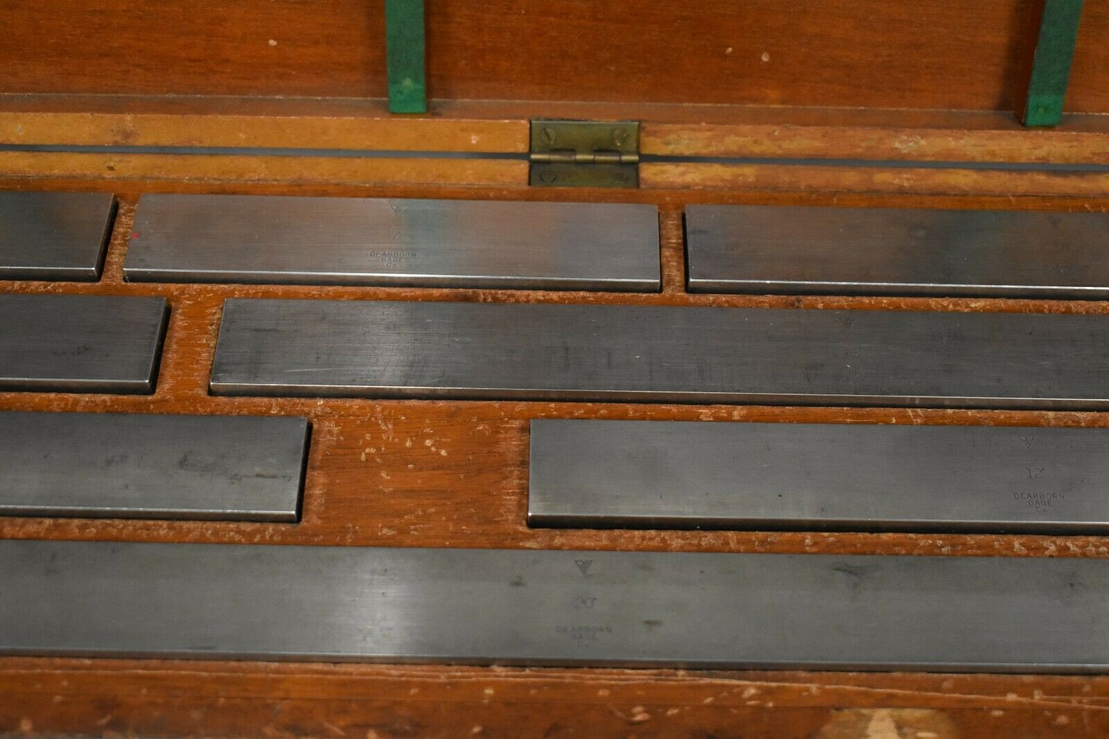 C.E Johansson 520" Rectangular Steel Large/Long Gage Block Set NN38