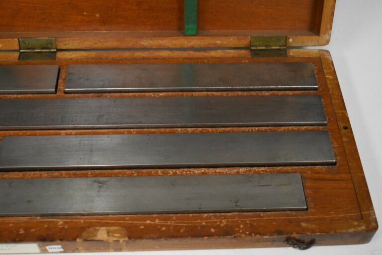 C.E Johansson 520" Rectangular Steel Large/Long Gage Block Set NN38