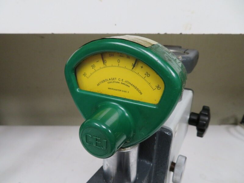 CEJ Johansson S-510 E2 Mikrokator .0001" w/ 513-1 Comparator Stand NR67 - Image 3