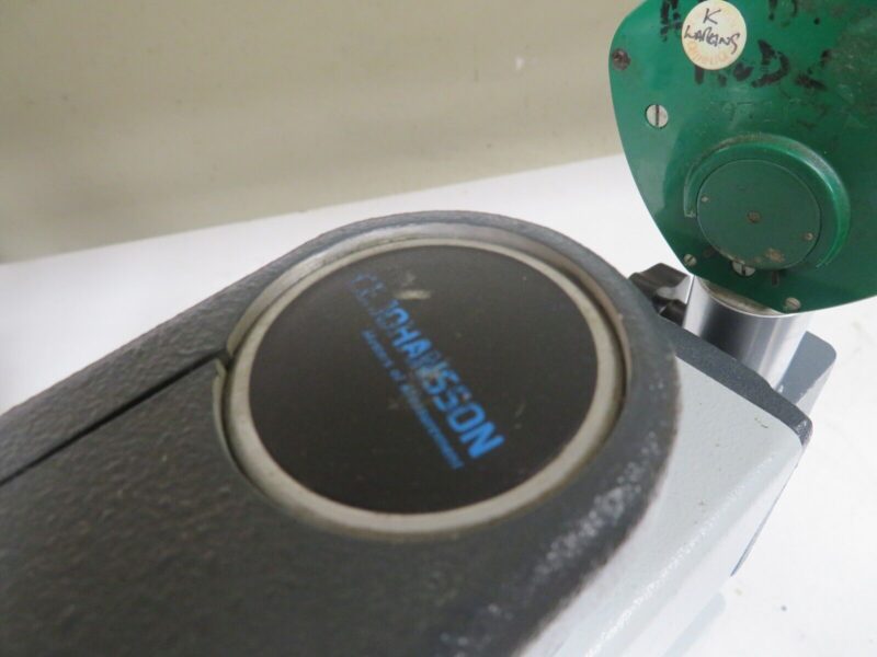 CEJ Johansson S-510 E2 Mikrokator .0001" w/ 513-1 Comparator Stand NR67 - Image 6