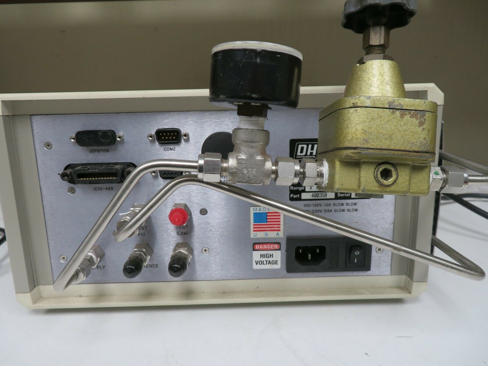 DHI/Dh Instruments PPC2 Positive Shutoff Pressure Controller/Calibrator