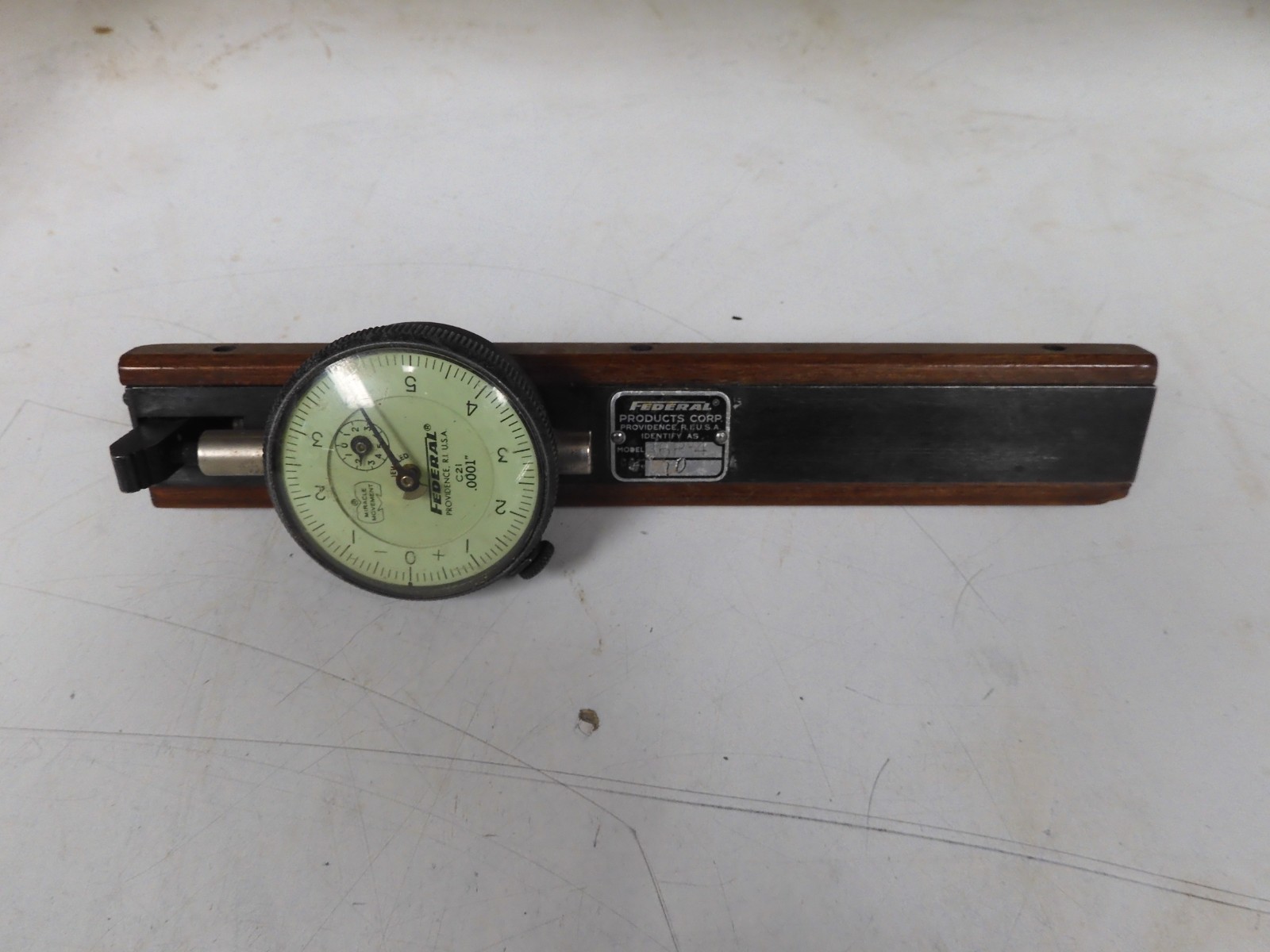 Federal Gage - 36P - Shallow Diameter Gage 1-8"/.0001" (no gaging tips) - QK55