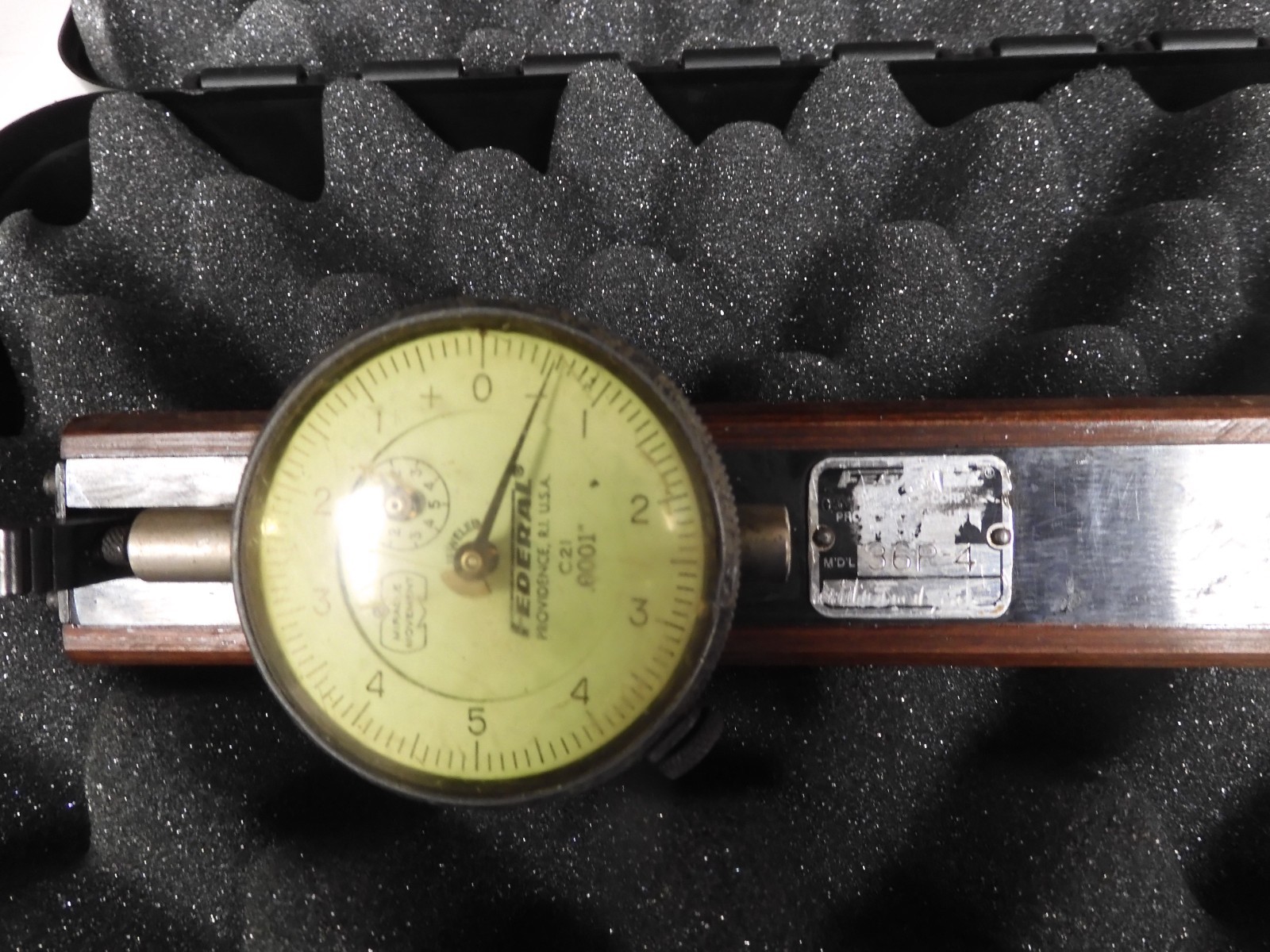 Federal Gage - Model 36P - Shallow Diameter Gage 1-8"/.0001" - QK45 - Image 3