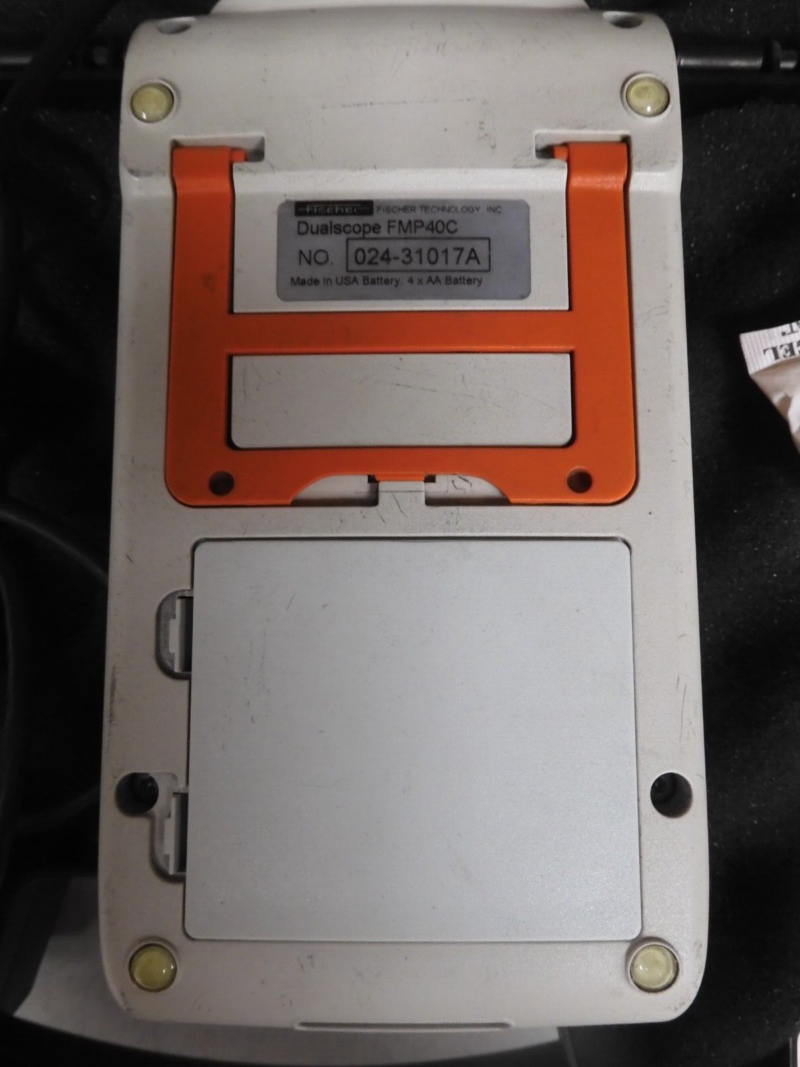 Fischer - model FMP40-C - DualScope Coating Thickness Gauge w/ Probe - PY77 - Image 4