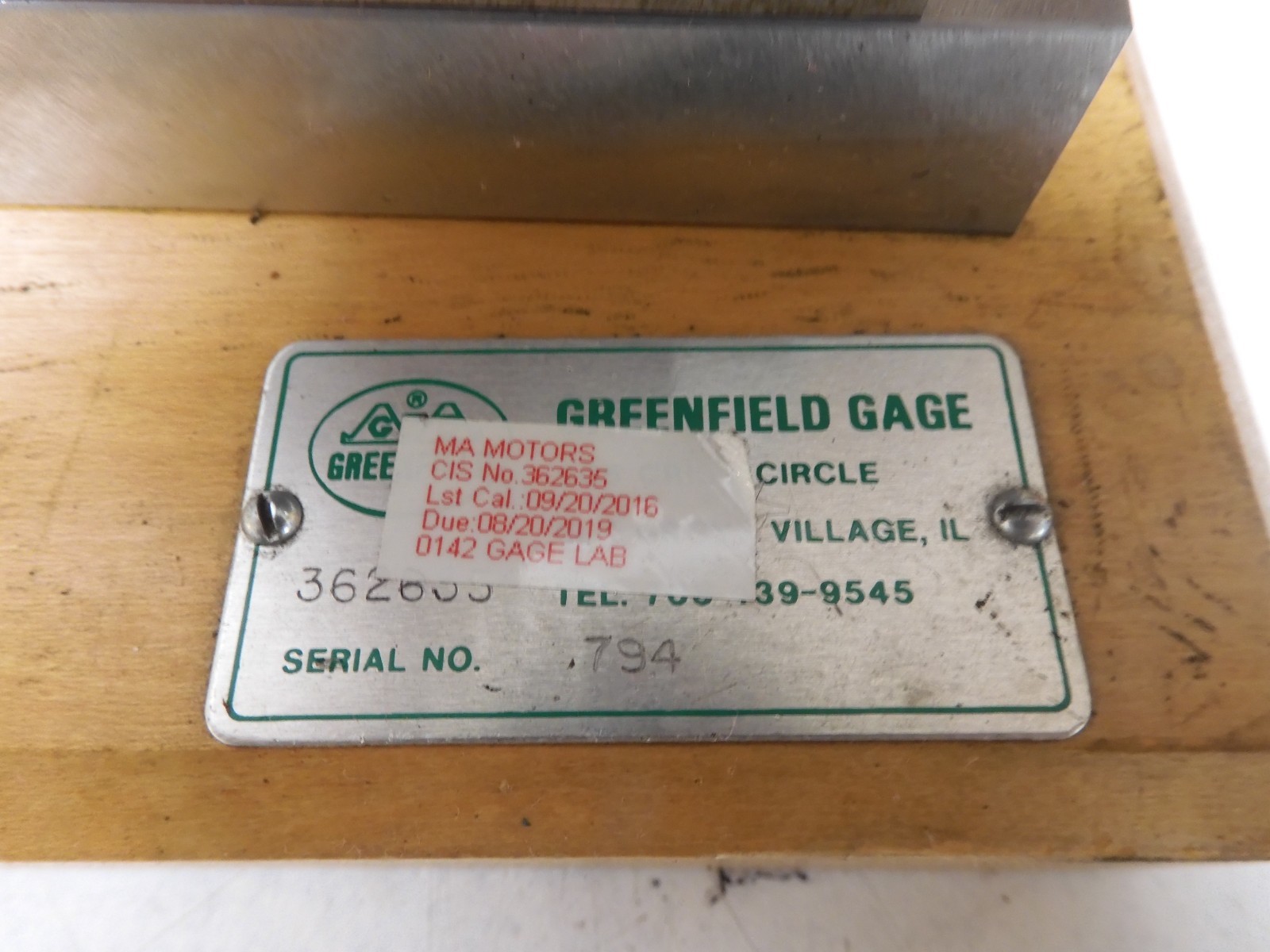 Greenfield Gage - Metric Micrometer Calibrator/Standard 25-300mm - QF36 - Image 4