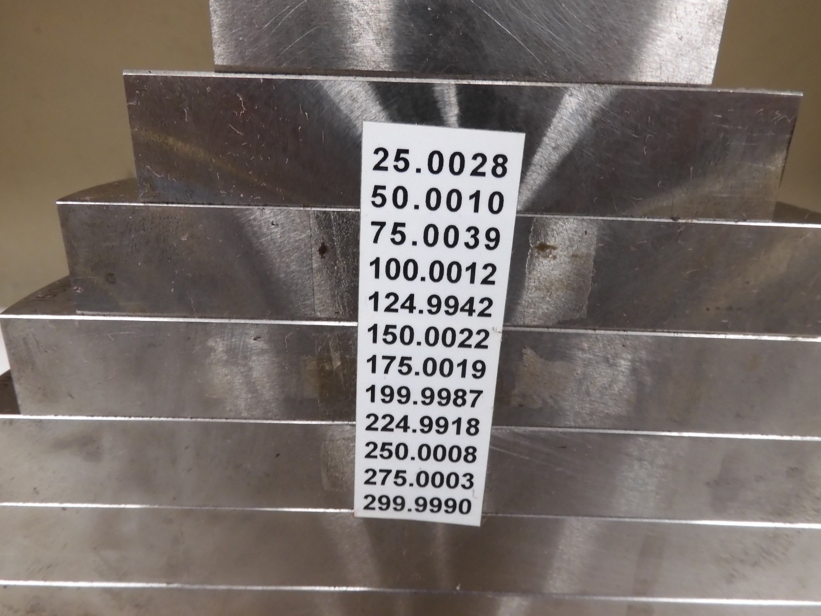 Greenfield Gage - Metric Micrometer Calibrator/Standard 25-300mm - QF36 - Image 5