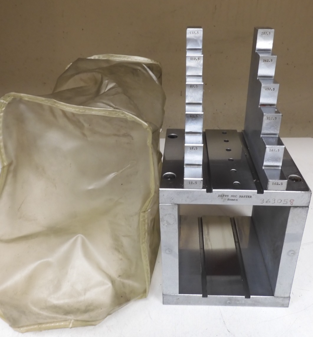 Hemco - MikeMaster - Depth Micrometer Calibrator - Metric 12.5-287.5 mm - QF35