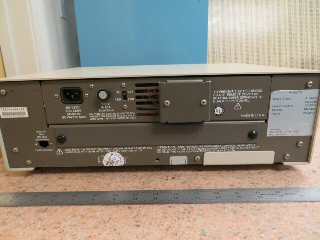 IEC Genrad Model GR1693 RLC Digibridge LCR Meter w/ Manual and