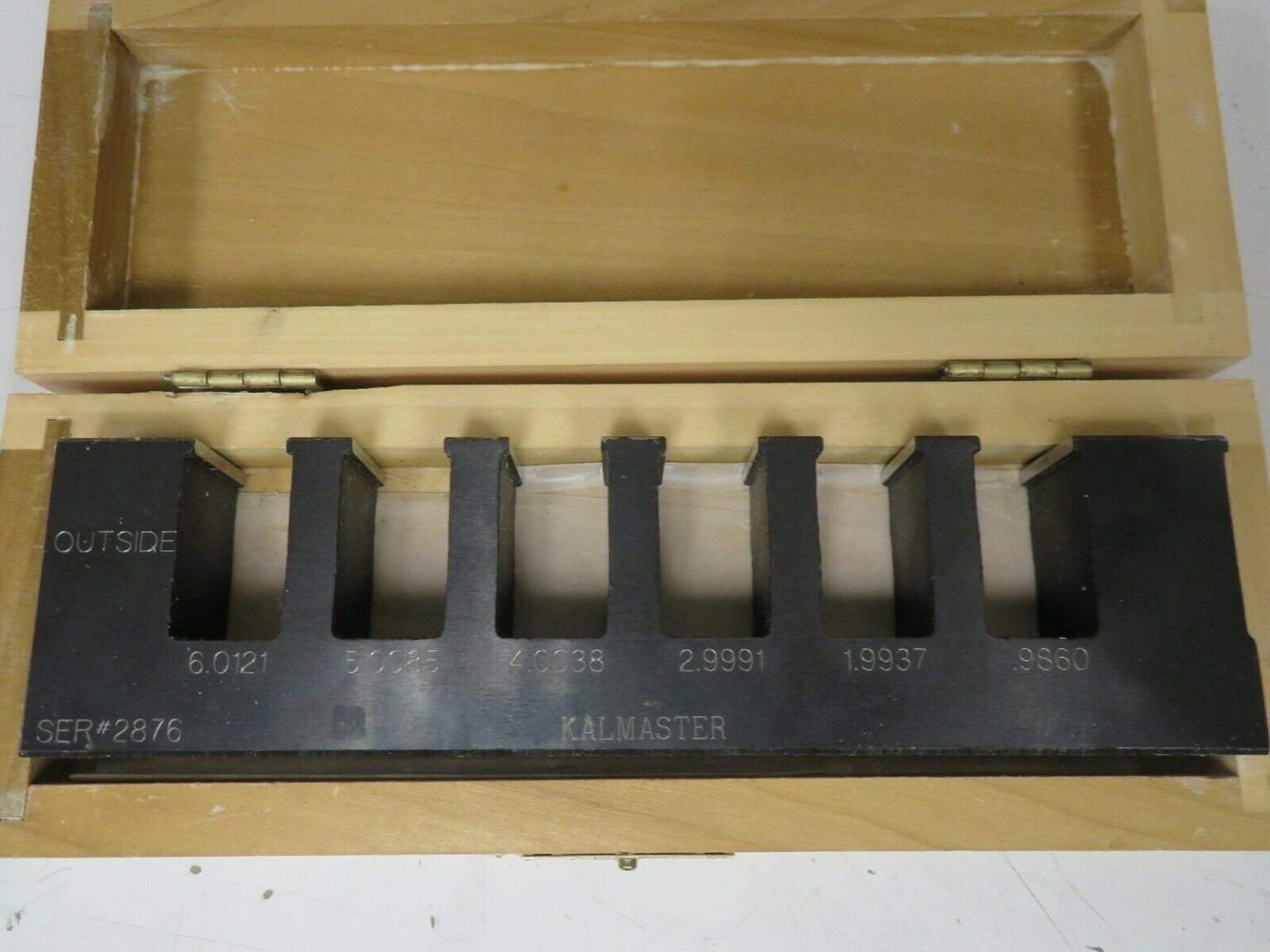 KALMASTER 16" ID/OD Length Measurement Standard Caliper Calibration