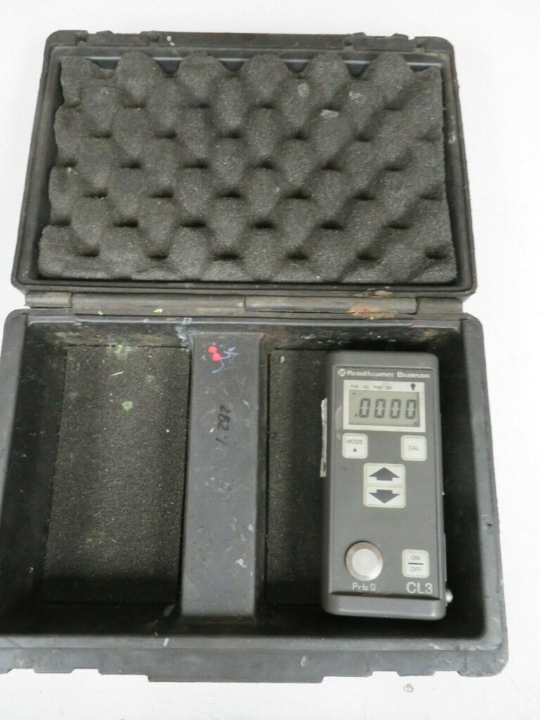 Krautkramer Branson CL3 High Precision Ultrasonic Thickness Gauge no