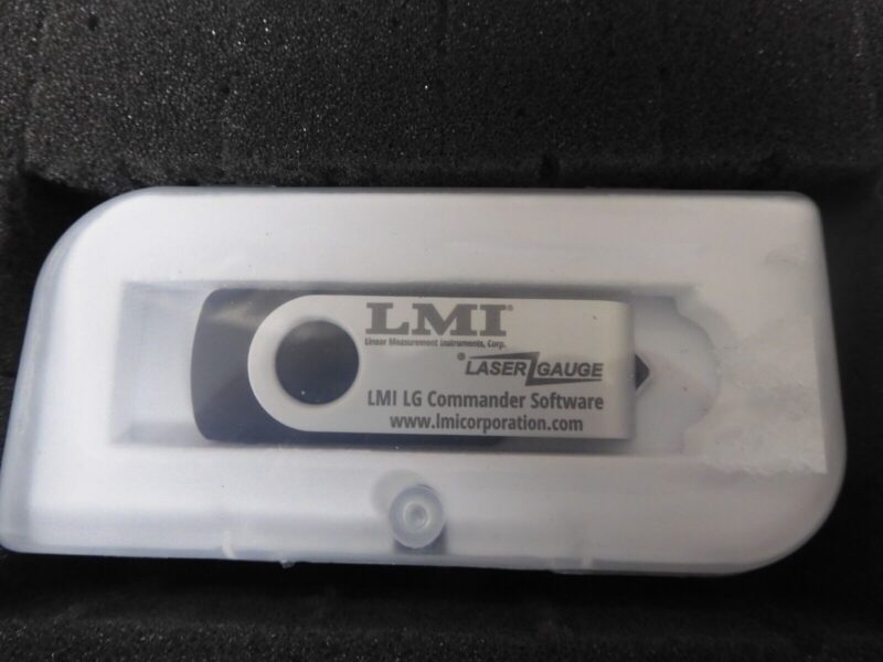 LMI Laser Gauge 2-D Sensor w/ LG Commander Software - Model TS-800-B-F16 - PZ58 - Image 4