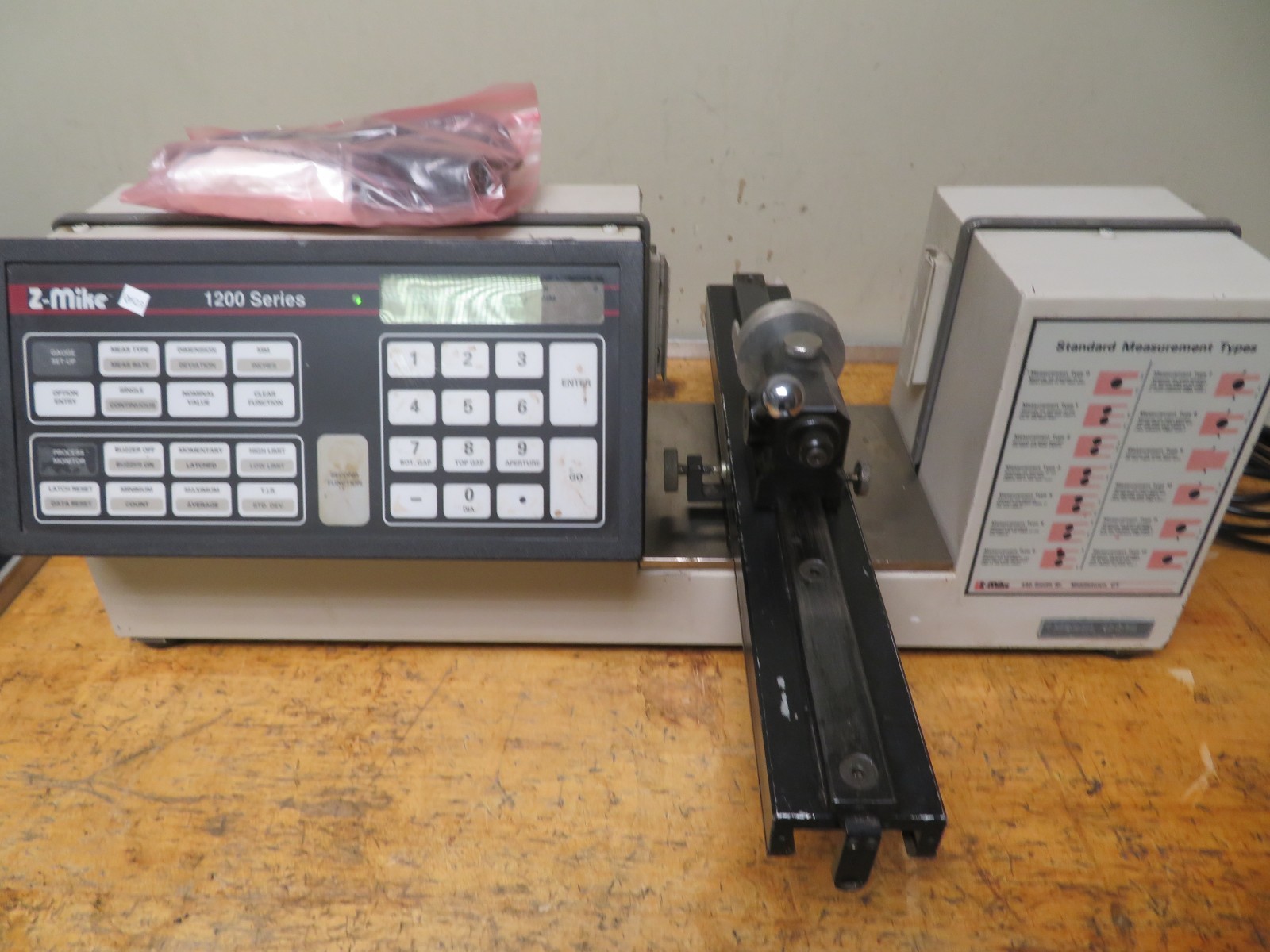 Lasermike Zmike 1201B 1200 Series Laser Scanning Micrometer .010 2.0" QH23