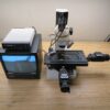 MITUTOYO 4x2" Toolmaker Microscope Monocular, 2X w/ Micrometer Heads PX15