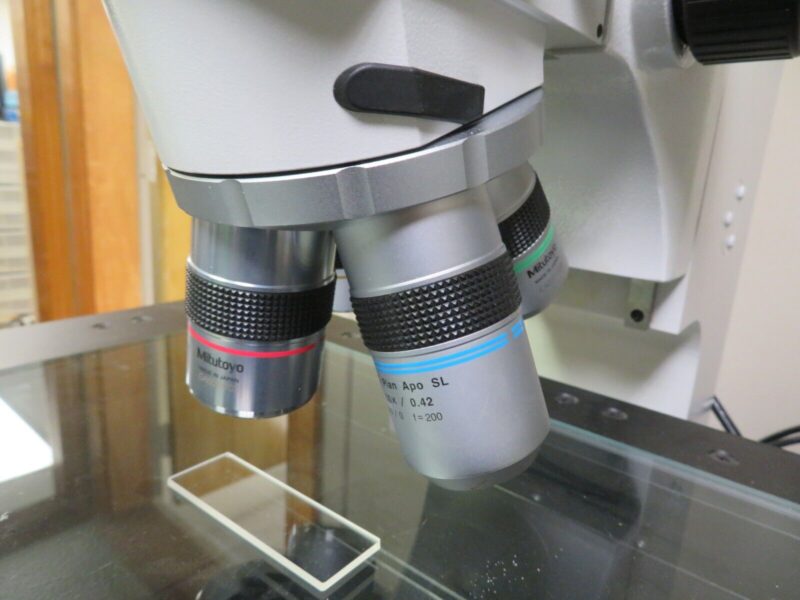 Mitutoyo MF QC5000 176-558A WF Head Toolmaker Measuring Video Microscope 3-Axis - Image 6