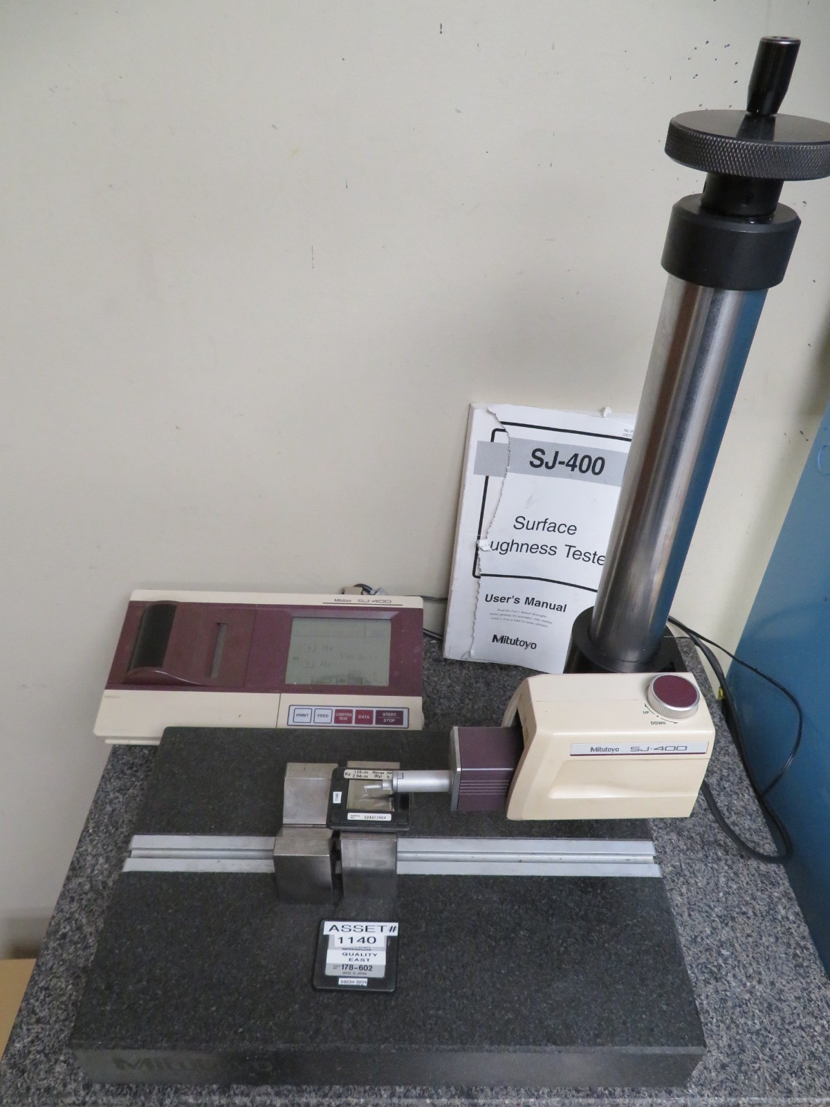 Mitutoyo SJ-400 Profilometer Surface Finish Tester Complete tested Surftest QK2