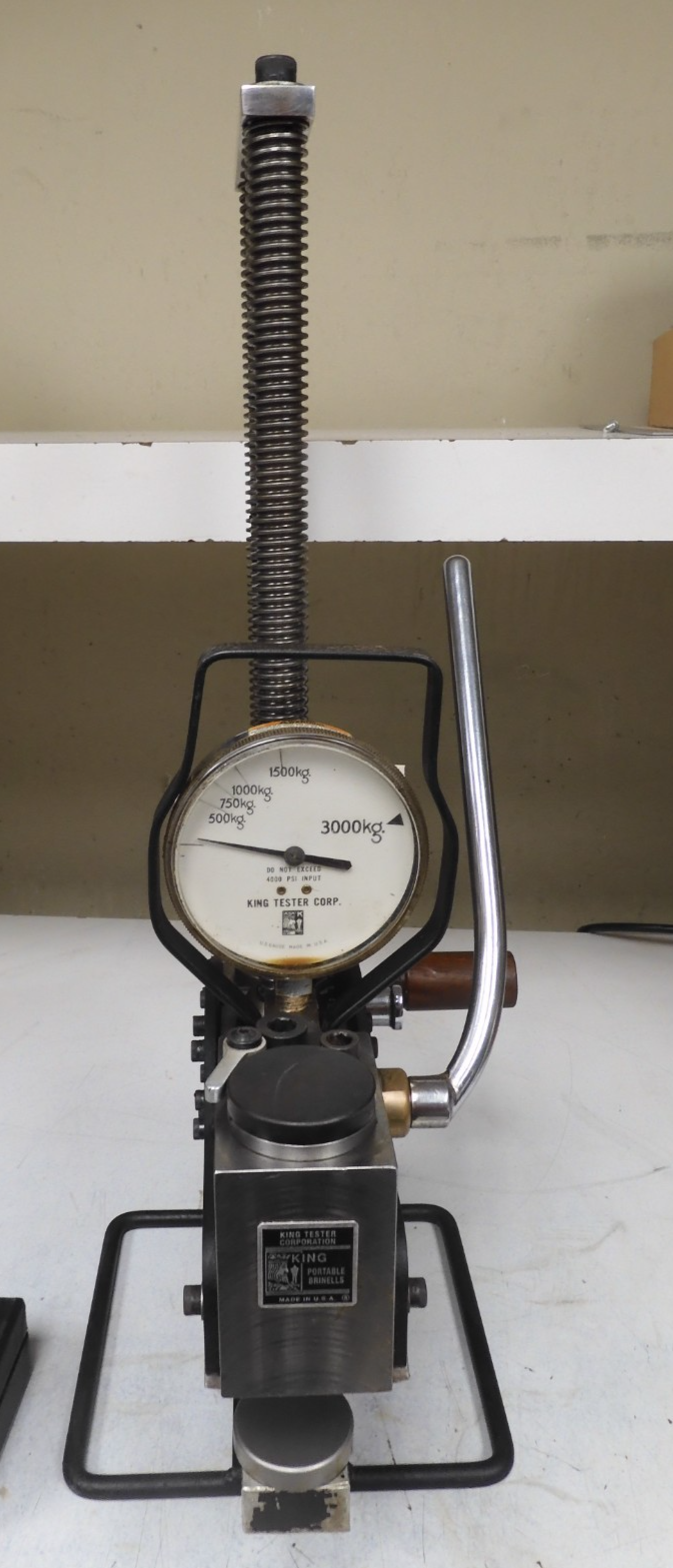 Newage King Test Portable Brinell Hardness Tester 3000k - Calibrated - QJ8 - Image 4
