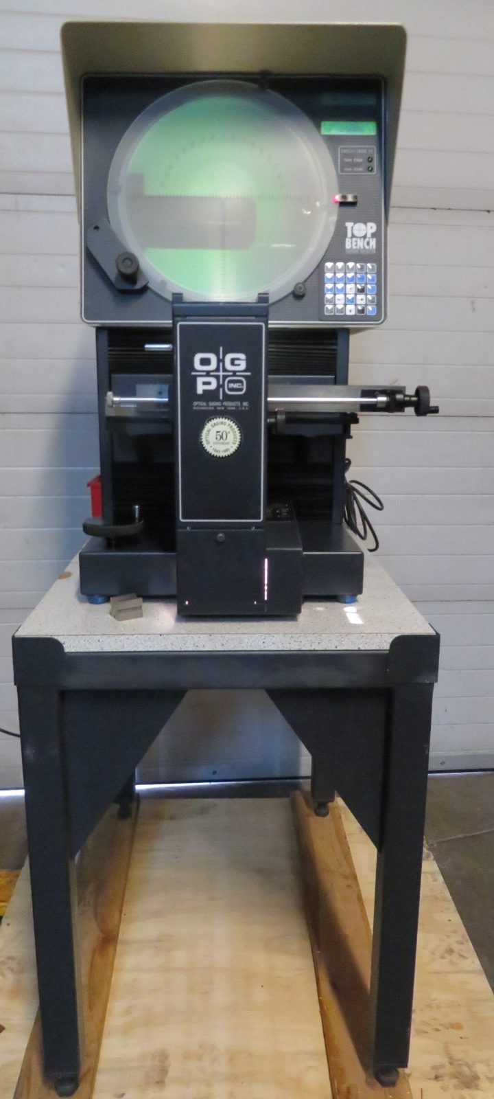 Optical Gaging Products TOP Bench Optical Comparator 14" 10x 20x - OGP2