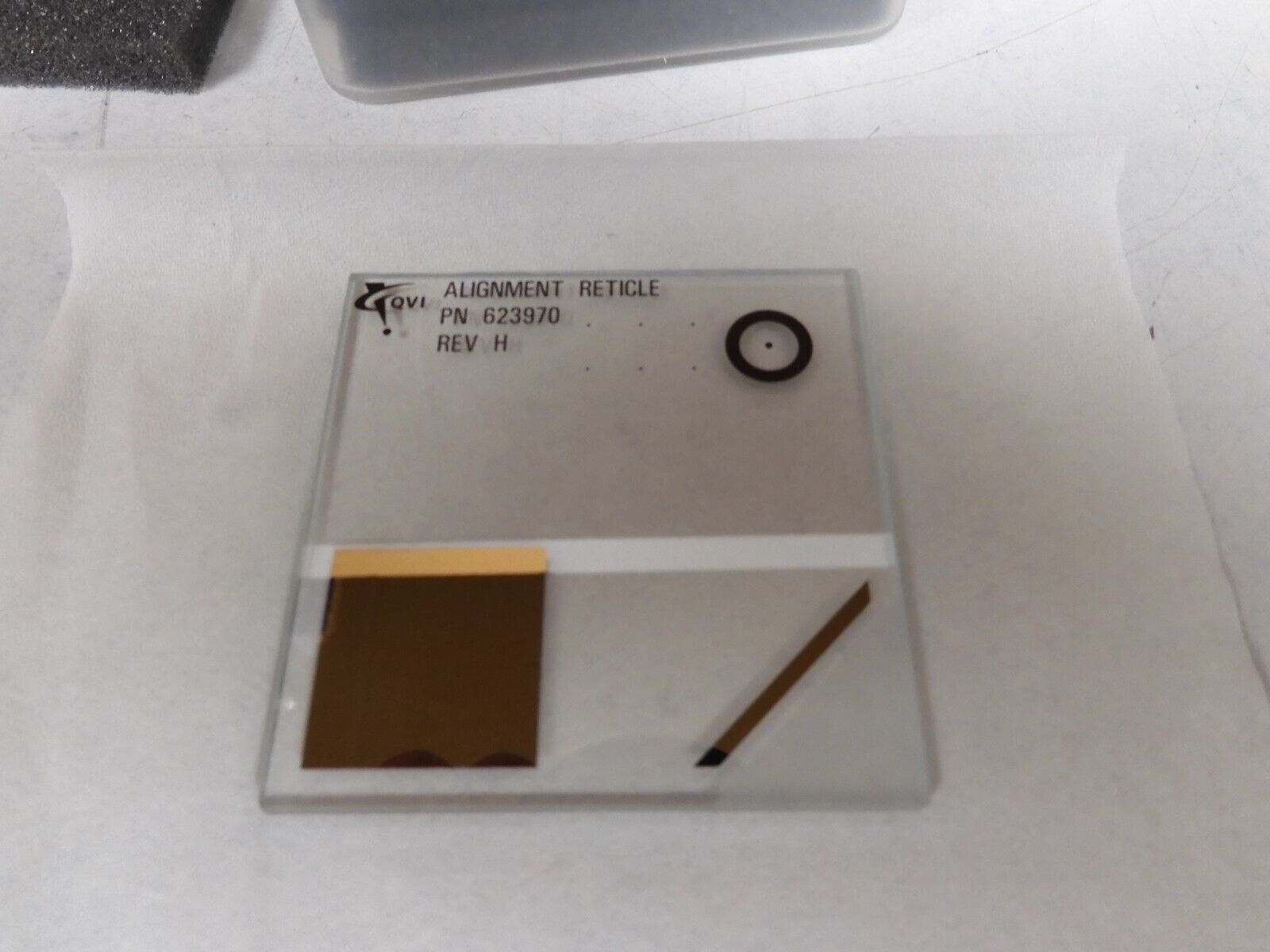 QVI/OGP - model 623970 Revision H - Calibration/Alignment Reticle - PZ75 - Image 3