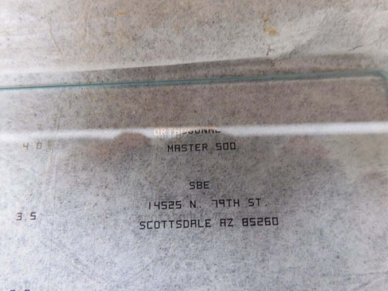 SBE Santa Barbara Research Orthogonal Master 500 - PW18 - Image 4