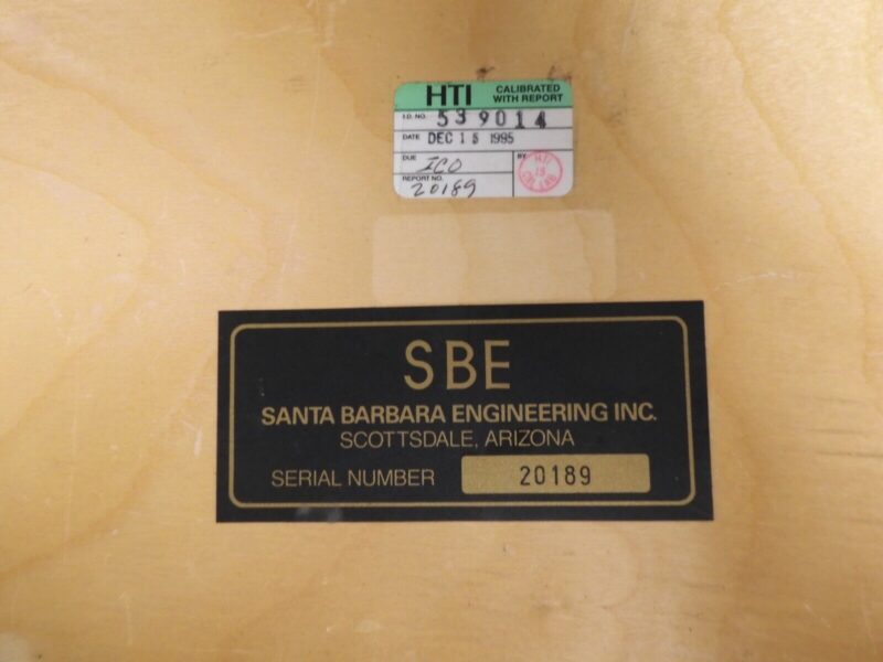 SBE Santa Barbara Research Orthogonal Master 500 - PW18 - Image 5