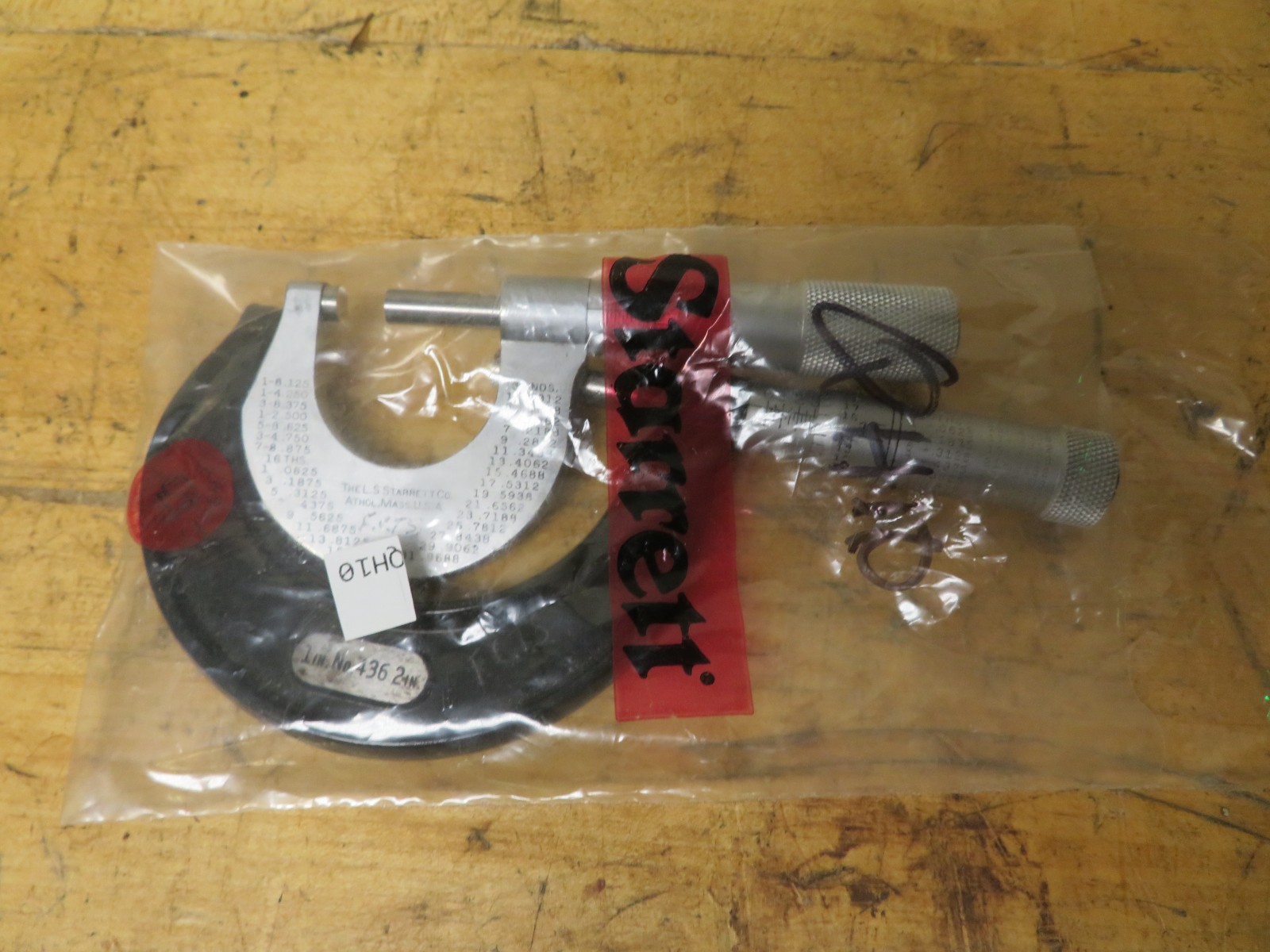 Starrett 0-2" Micrometer Set 0-1 (MDL 230) 1-2" (MDL 436) QH10 - Image 4