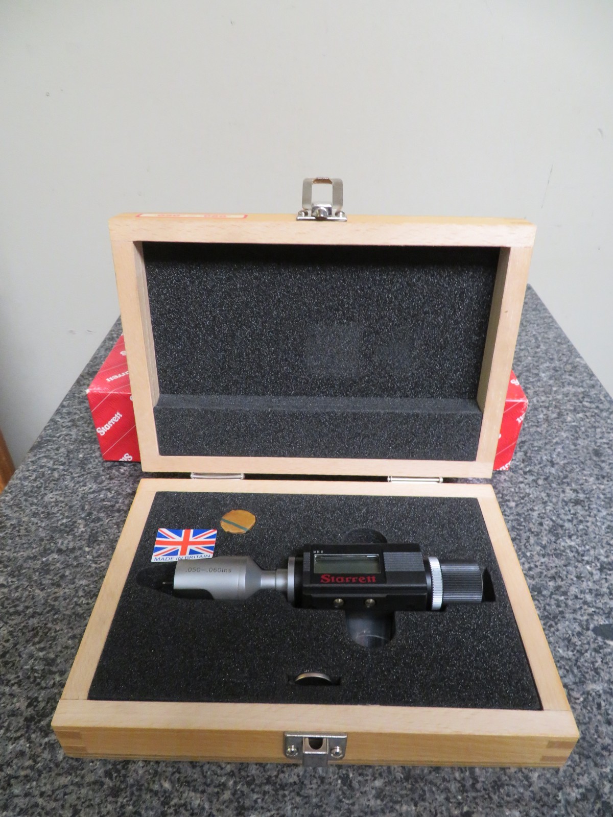 Starrett 782XTZ-045 .040 - .045" Bowers Digital Internal Micrometer QF3
