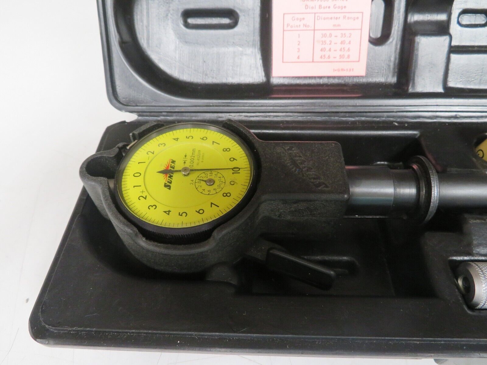 Sunnen Dial Bore Gage GRM6000 18.8 30.2mm .002mm Depth 150mm 3 Tips