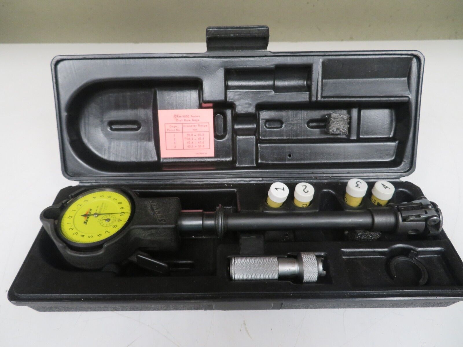 Sunnen Dial Bore Gage GRM6000 18.8 30.2mm .002mm Depth 150mm 3 Tips